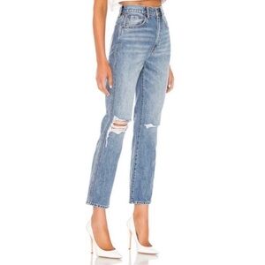 Pistola Eden High Rise Ankle Distressed Jeans